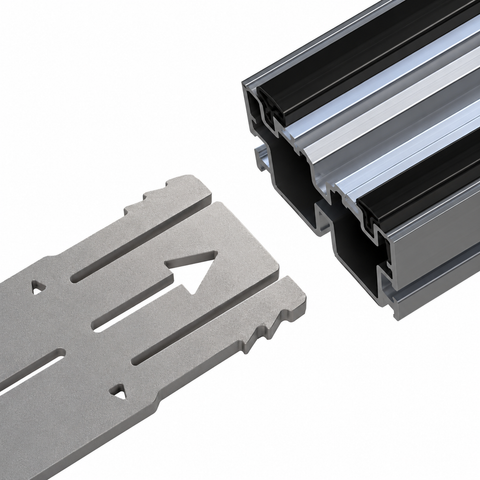Connecteur Pour Lambourde Aluminium