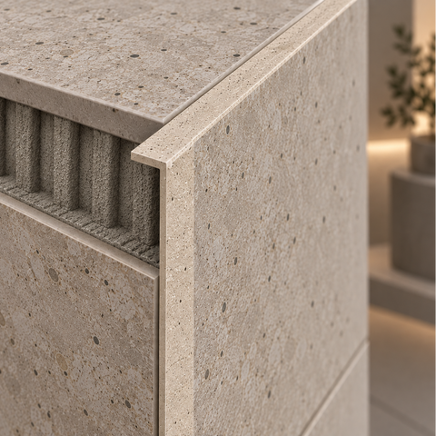 Profilé Aluminium PTA 10-SL02 – Stone Cream