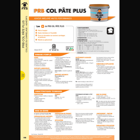 Colle PRB COL PATE PLUS