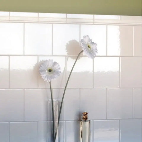 DESTOCKAGE - Série Blanc 15x15 - Brillant